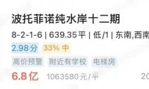 破纪录！57万元/㎡！神秘富豪3.65亿元拍下深圳独栋别墅，超18万人次围观